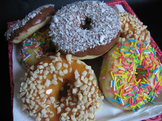do an experiment Unrelenting Pessimist Gogosi americane (oven baked donuts) | Lumea Laurei
